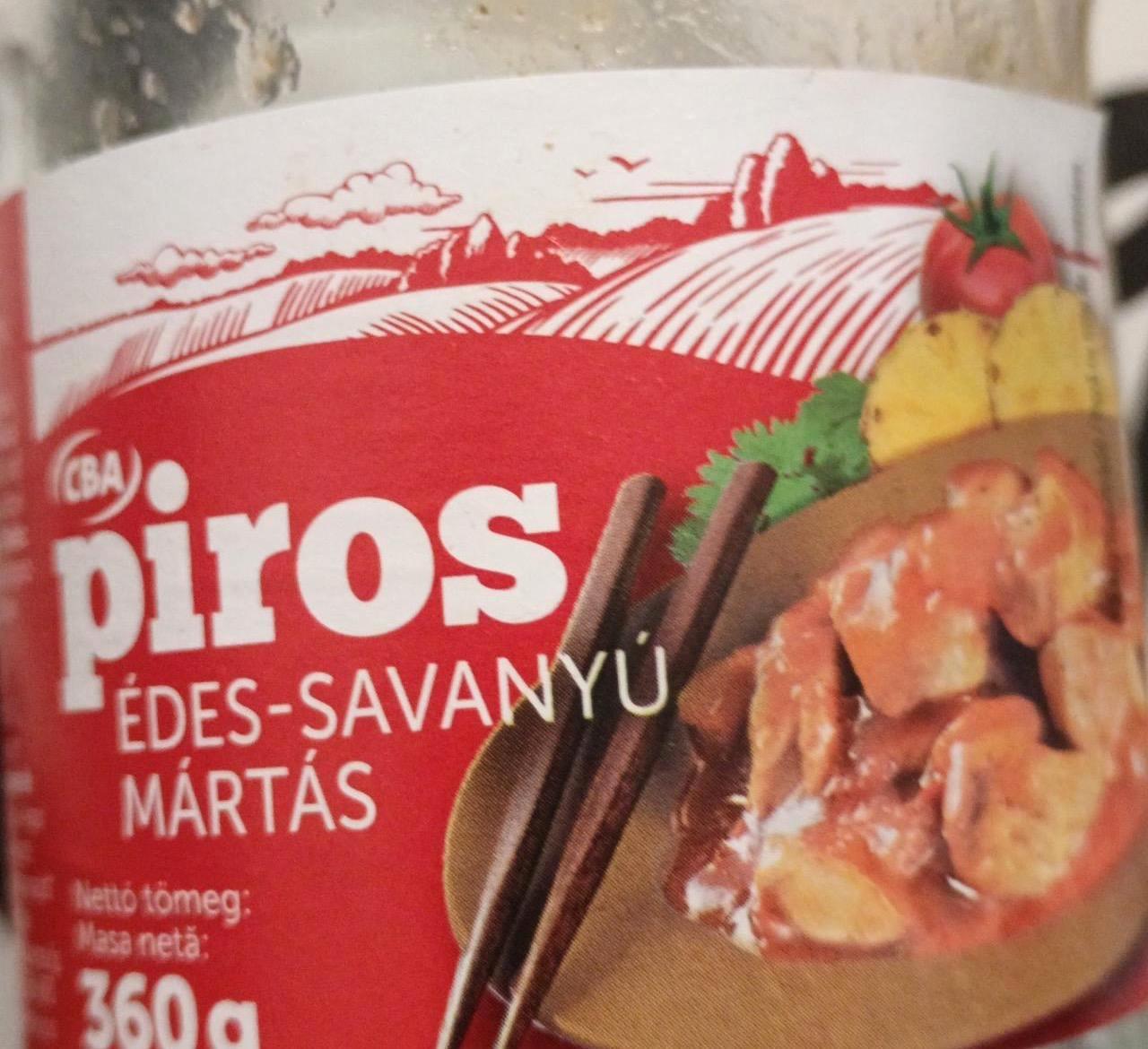 Képek - Édes-savanyú mártás CBA Piros