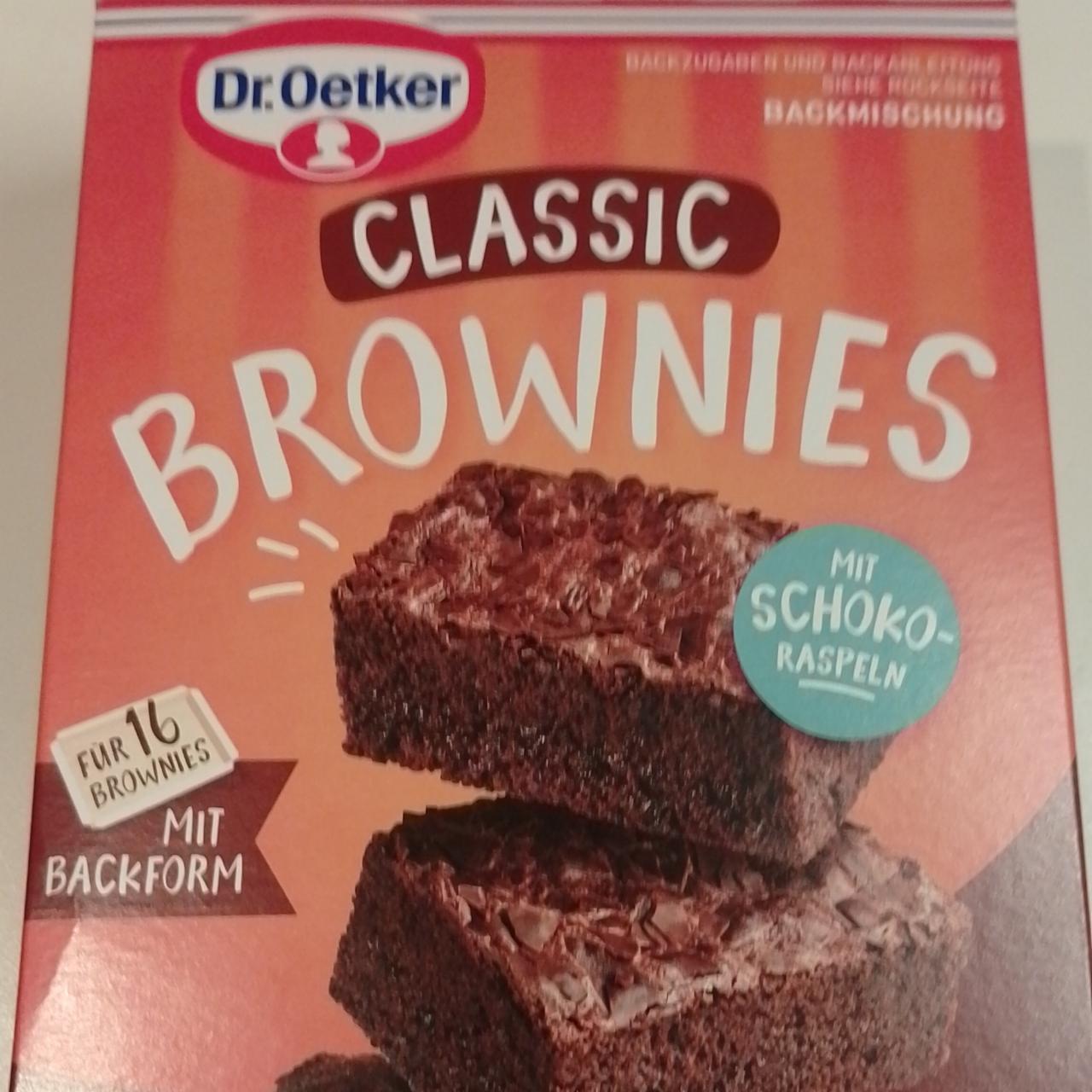 Képek - Classic brownies mit schoko-raspeln Dr.Oetker