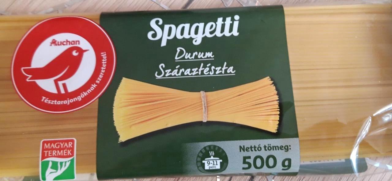 Képek - Spagetti durum száraztészta Auchan