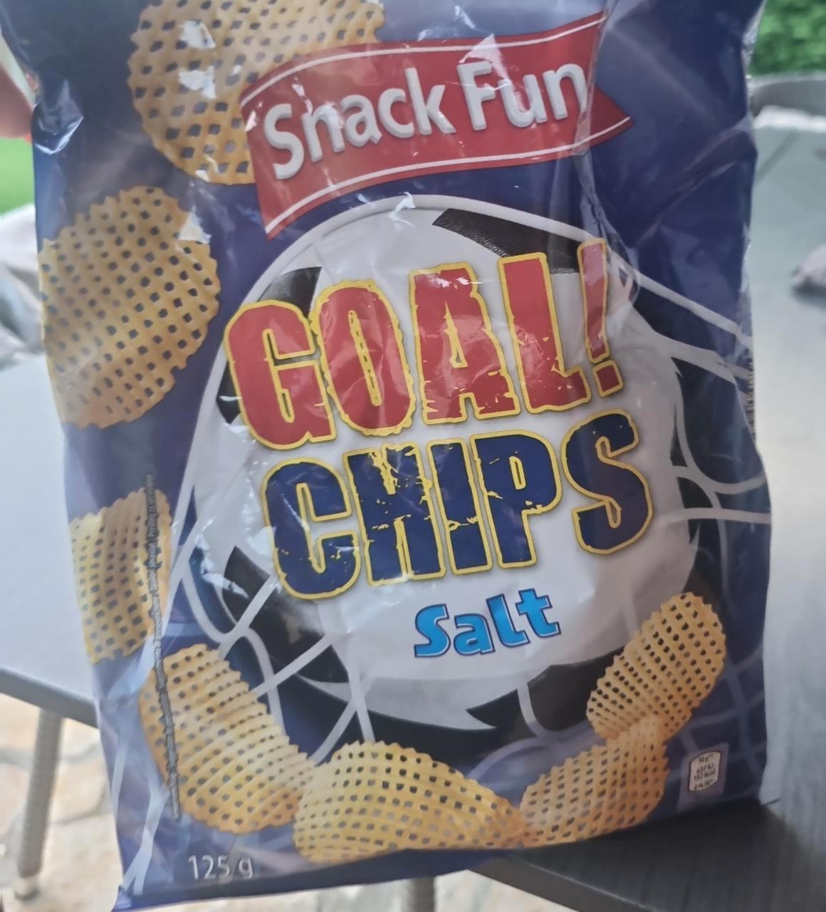 Képek - Goal chips salt Snack Fun