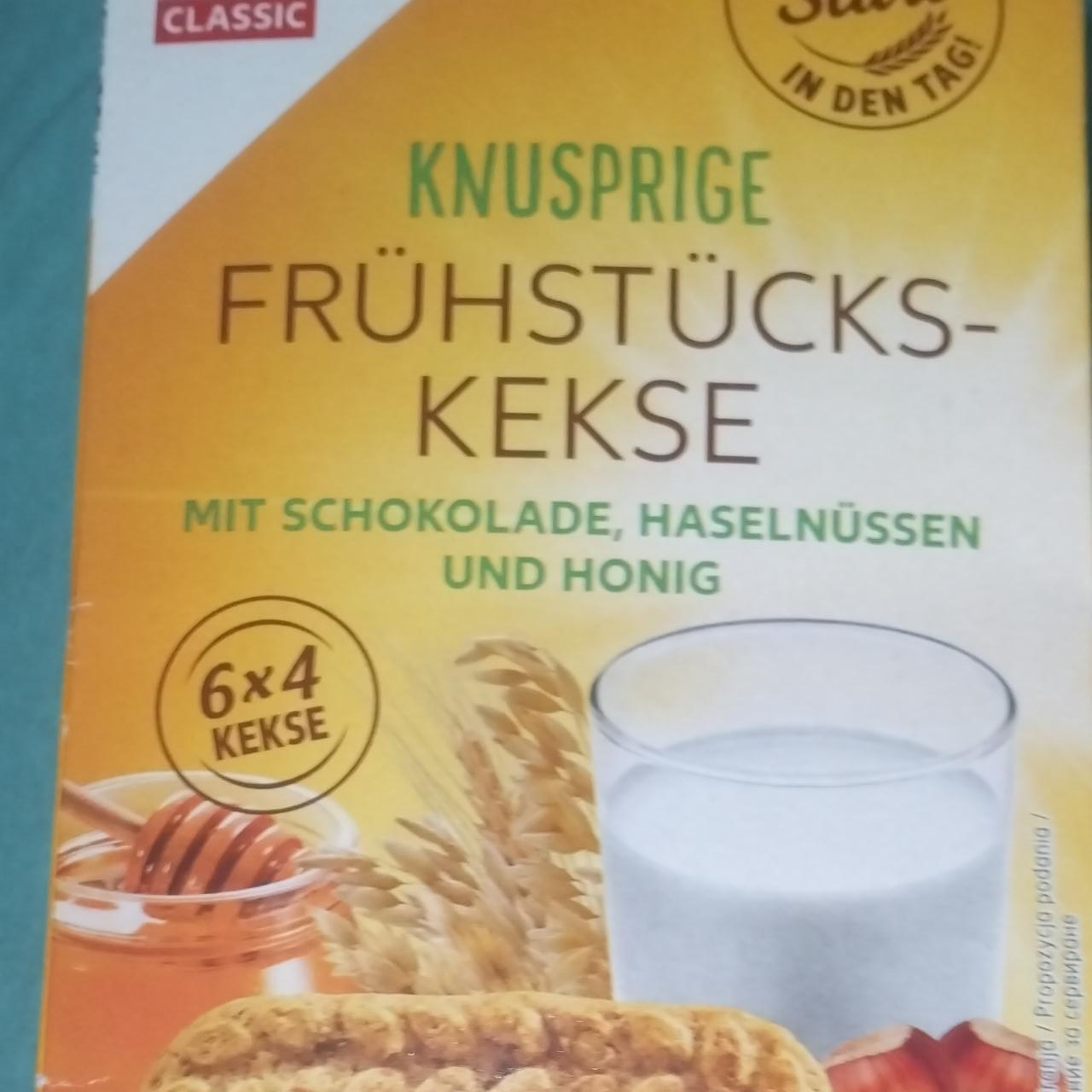 Képek - Knusprige frühstücks-kekse mit schokolade, haselnüssen und honig K-Classic