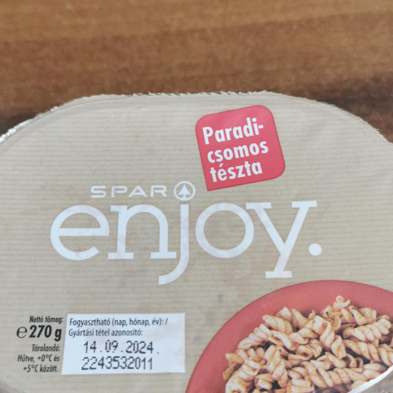 Képek - Spar enjoy paradicsomos tészta étel