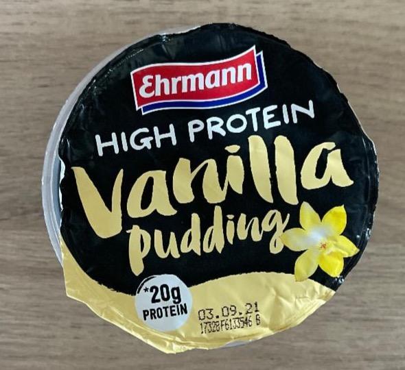 Képek - Ehrmann vaníliás protein puding édesítőszerekkel 200 g