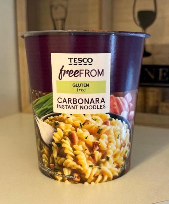 Képek - Carbonara instant noodles Tesco Free from