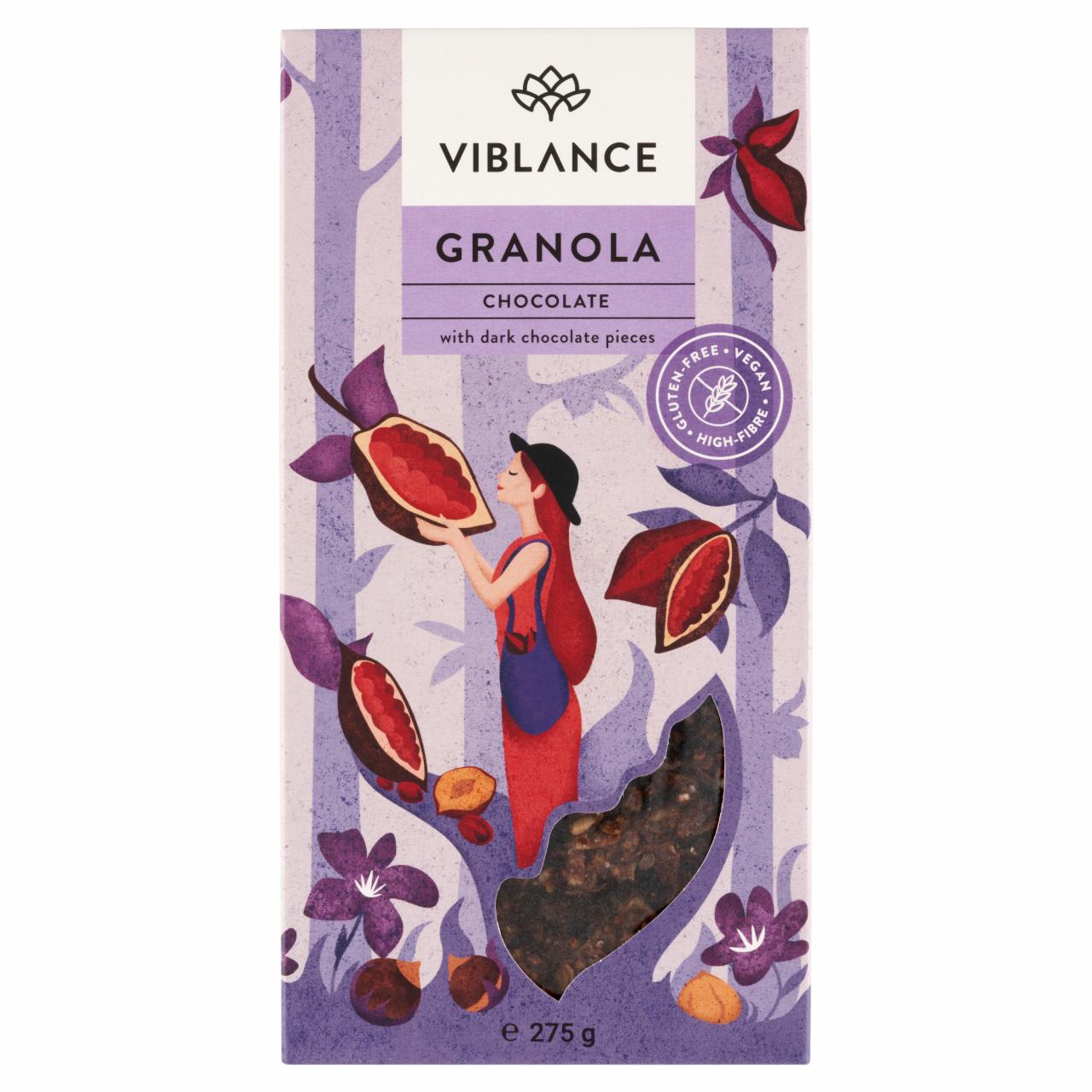 Képek - Viblance csokoládés granola 275 g