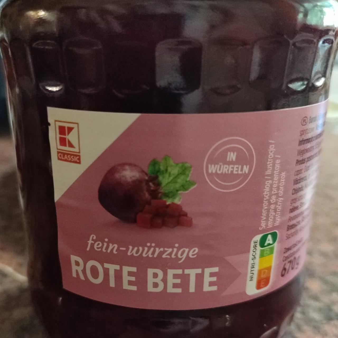 Képek - Fein-würzige Rote Bete K-Classic