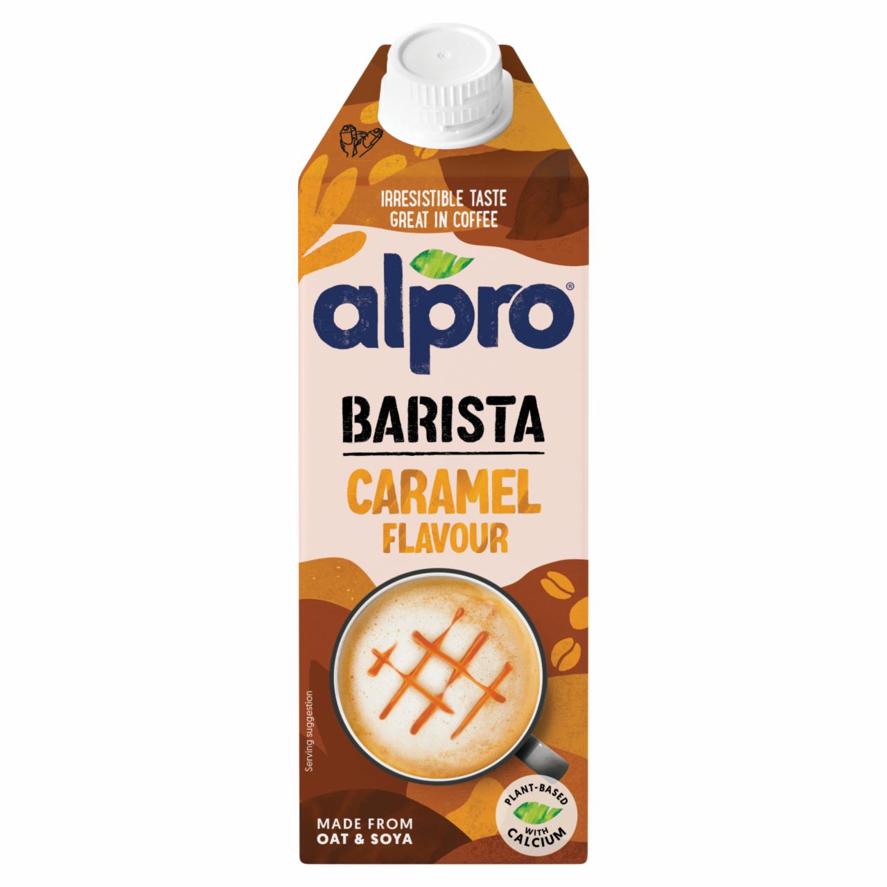 Képek - Alpro Barista karamell ízű zab- és szójaital hozzáadott kalciummal és vitaminokkal 750 ml