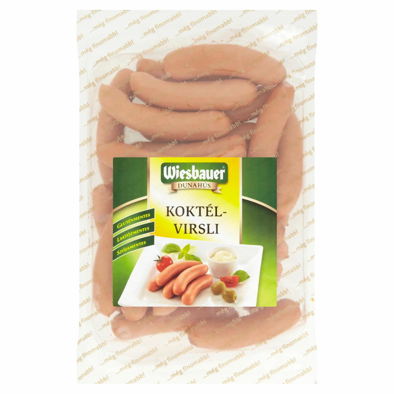 Képek - Wiesbauer koktél sertésvirsli 450 g