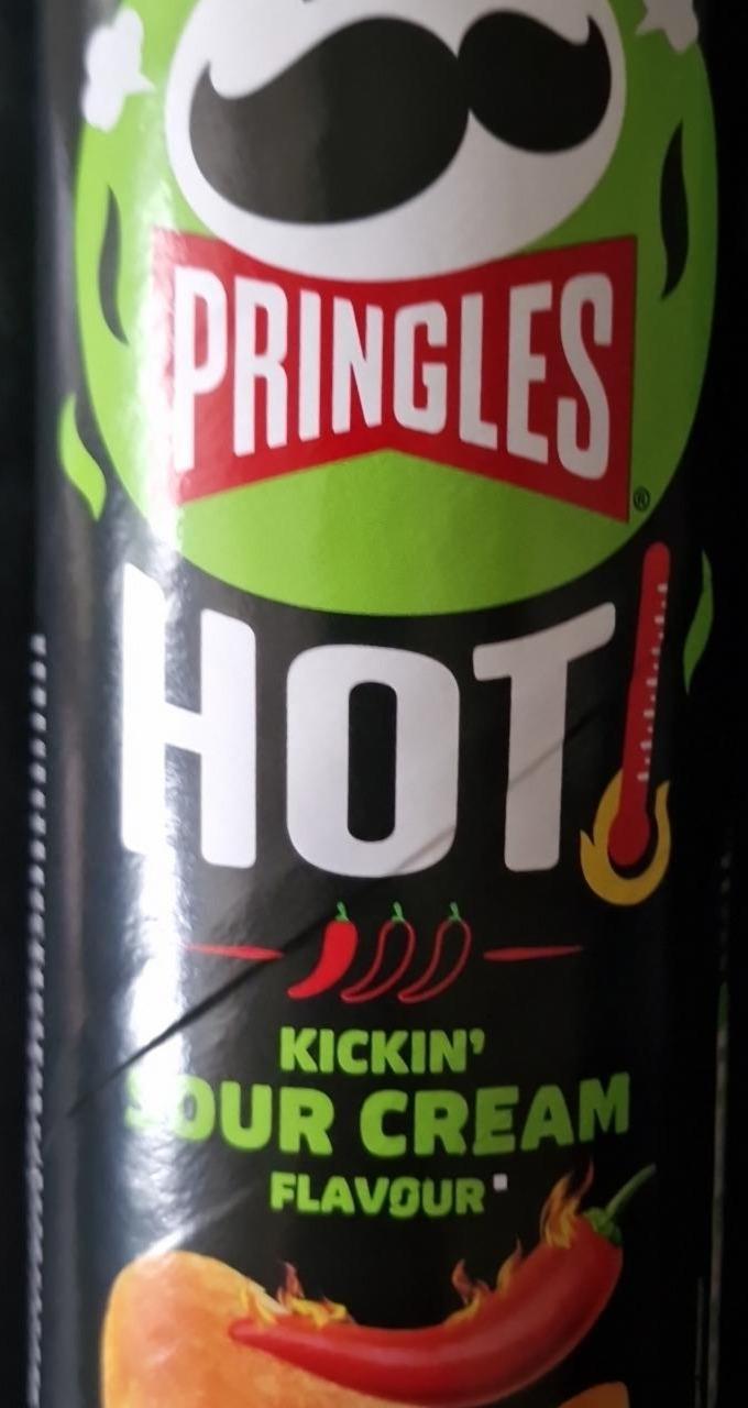 Képek - Pringles Hot Kickin' tejfölös ízesítésű sós snack 160 g