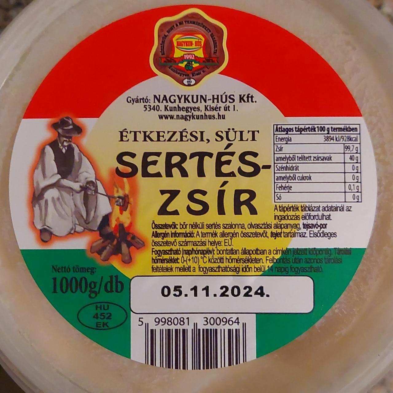 Képek - Étkezési sült sertés zsír Nagykún-hús