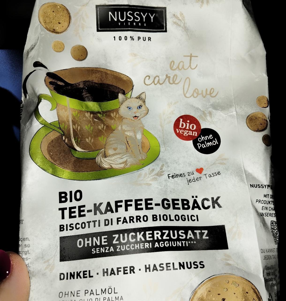 Képek - Bio tee-kaffee-gebäck biscotti di farro biologici Nussyy