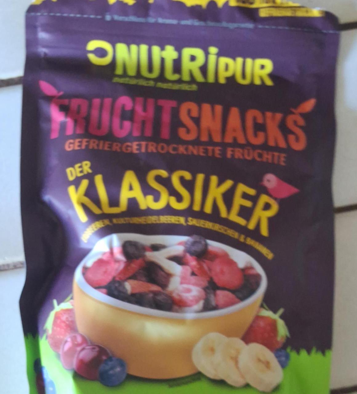 Képek - Frucht snacks klassiker Nutripur