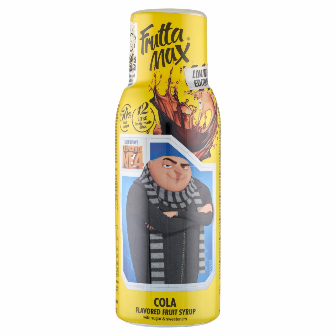 Képek - FruttaMax cola ízű gyümölcsszörp 500 ml