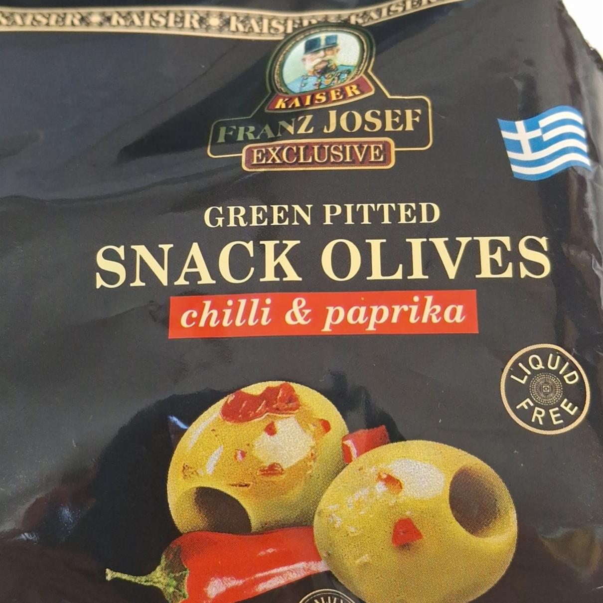 Képek - Snack Olives chilli & paprika Kaiser Franz Josef