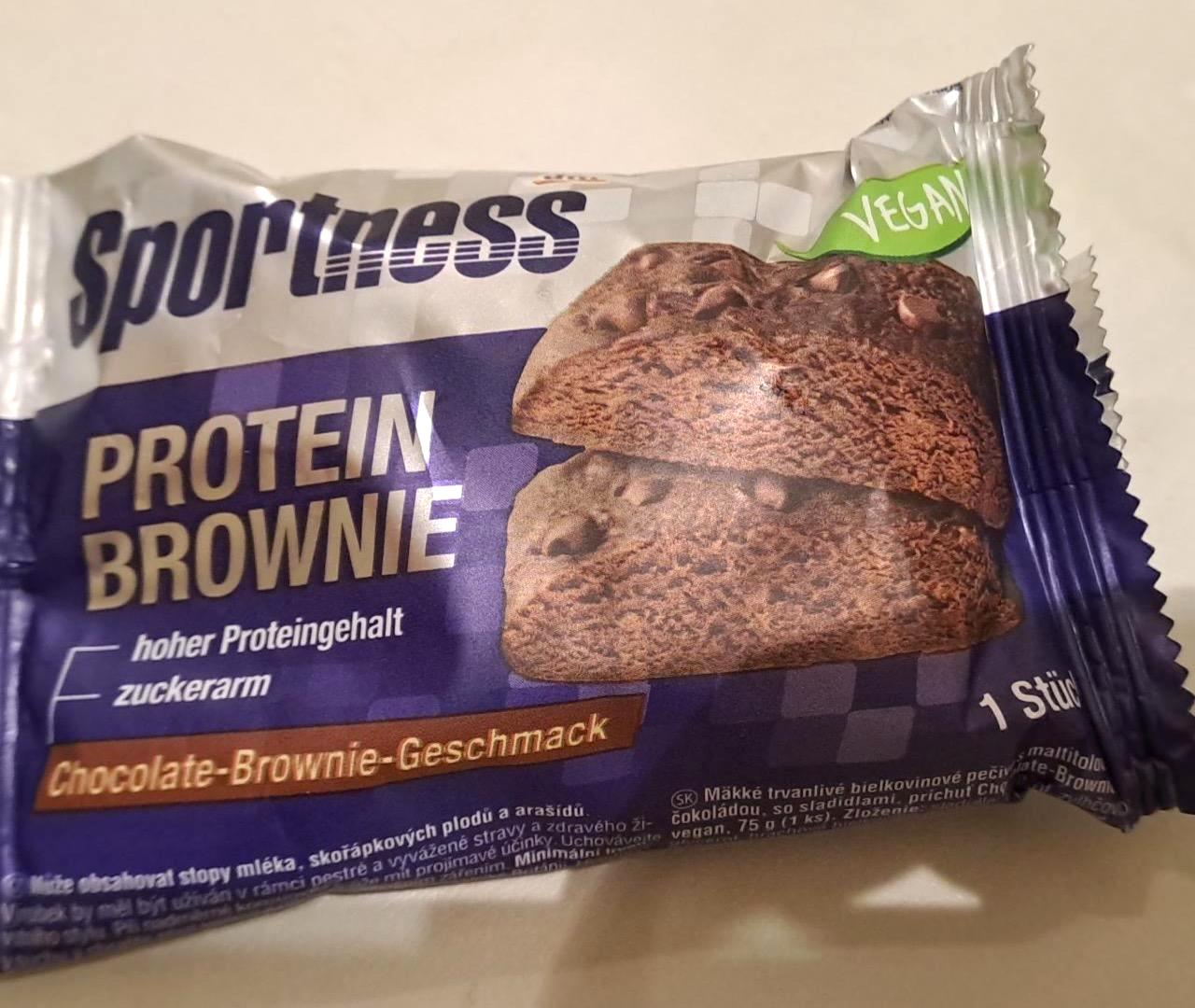 Képek - Protein brownie chocolate-brownie-geschmack Sportness