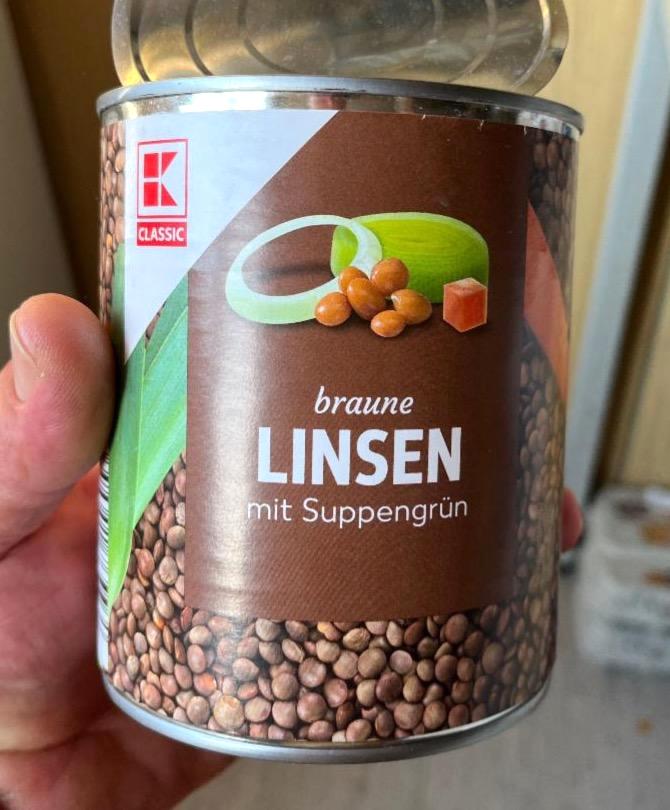 Képek - Braune linsen mit suppengrün K-Classic