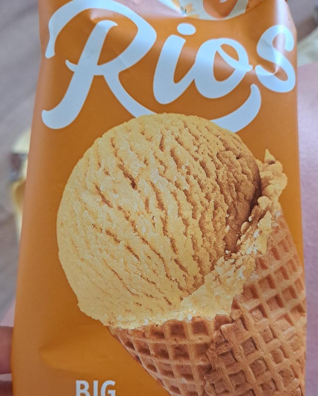 Képek - Big wafer cones karamell rios