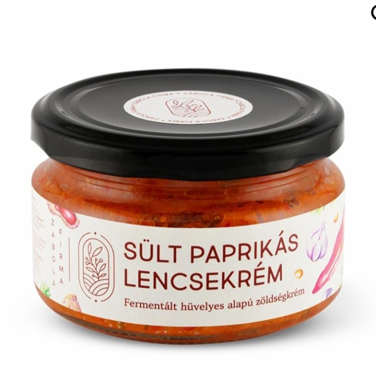 Képek - Sült paprika lencsekrém Zabola Firma