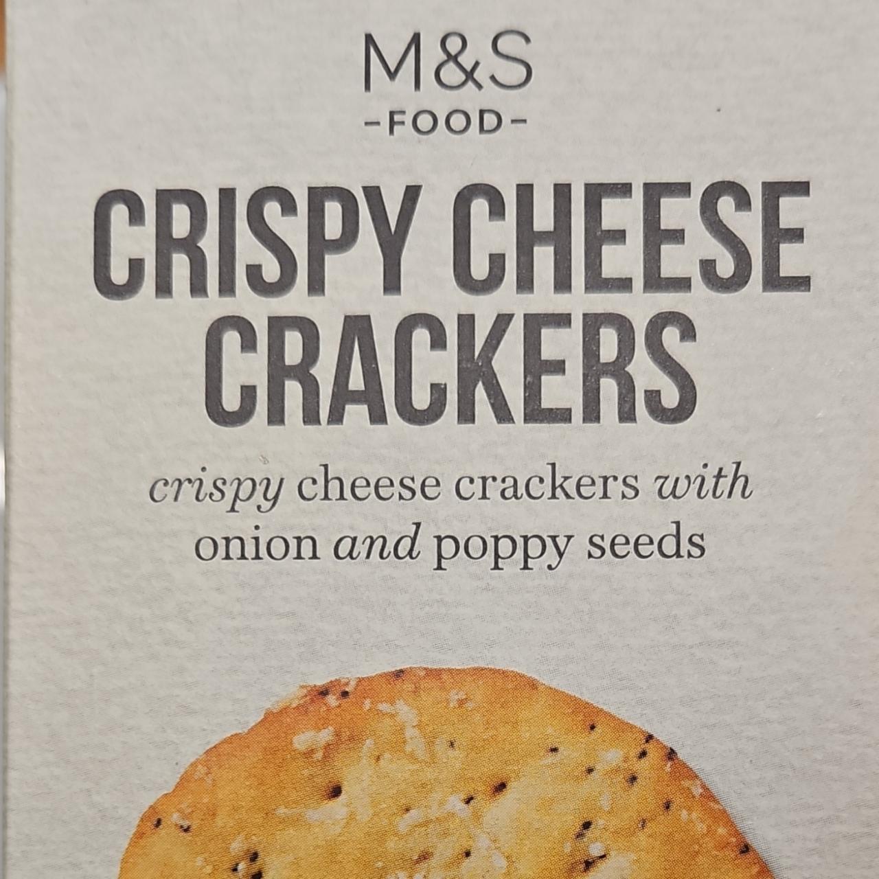 Képek - Crispy cheese crackers M&S Food