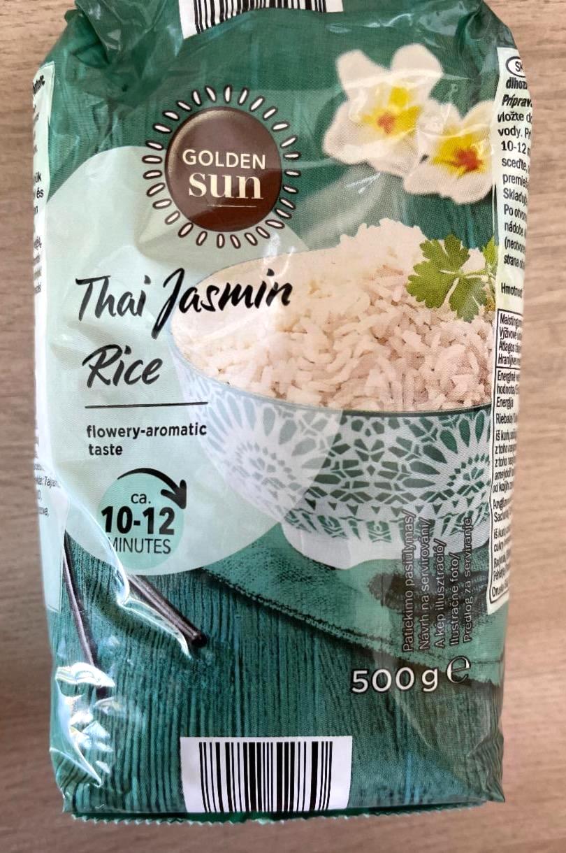 Jasmine rice kJ kalória, Thai tápértékek és Golden Sun -