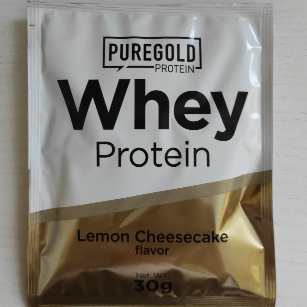 Képek - Puregold Whey Protein Lemon Cheesecake