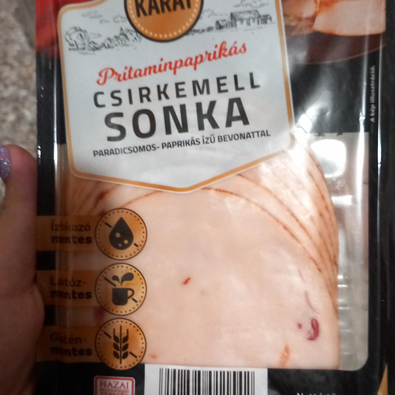 Képek - Pritaminpaprikás csirkemell sonka Karát