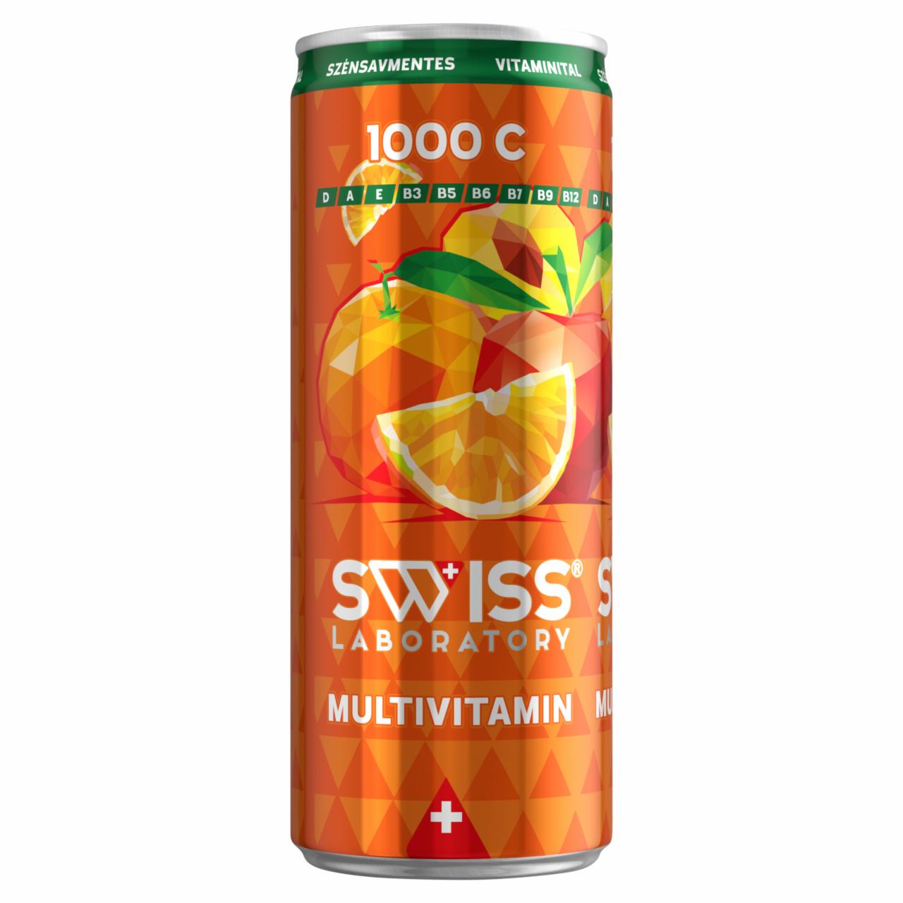 Képek - Swiss Laboratory Multivitamin szénsavmentes ital svájci gyógynövény kivonattal 250 ml