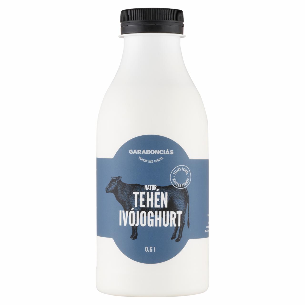 Képek - Garabonciás natúr tehén ivójoghurt 0,5 l