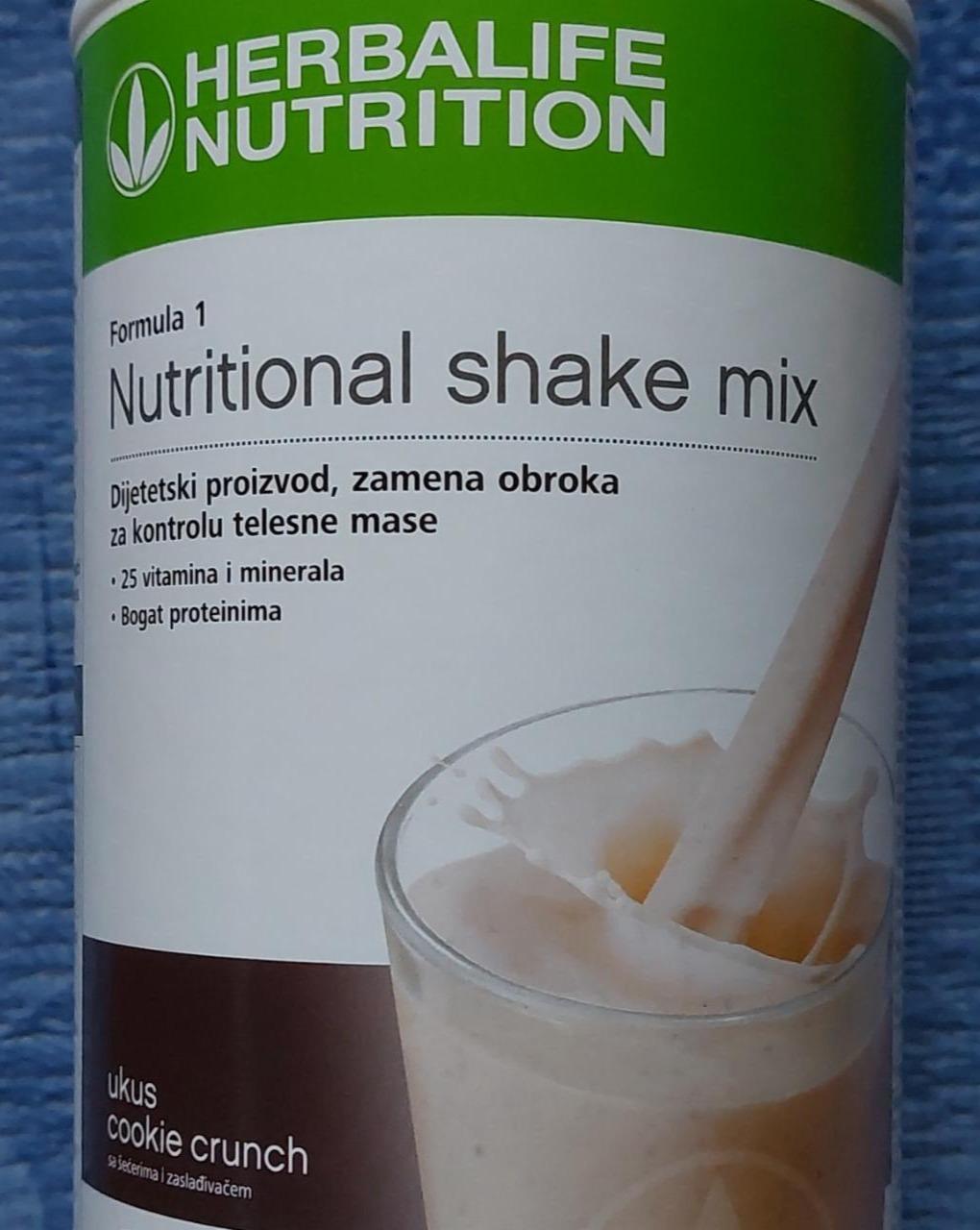 Képek - Formula 1 Nutritional shake cookie crunch Herbalife Nutrition