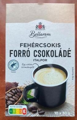 Képek - Fehércsokis Forró Csokoládé italpor Bellarom