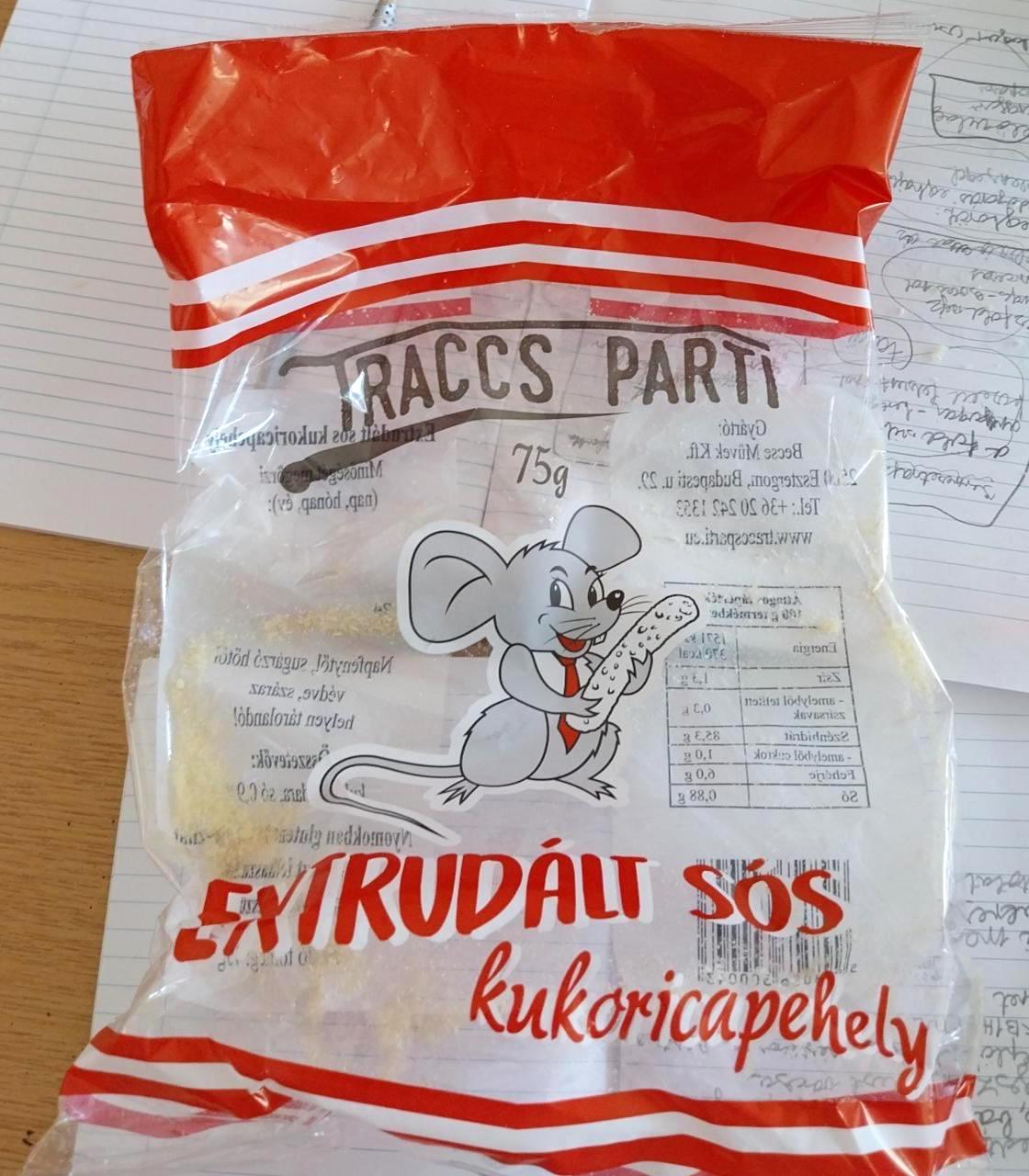 Képek - Extrudált sós kukoricapehely Traccs parti