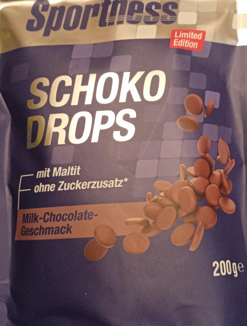 Képek - Schoko drops milk-chocolate-geschmack Sportness