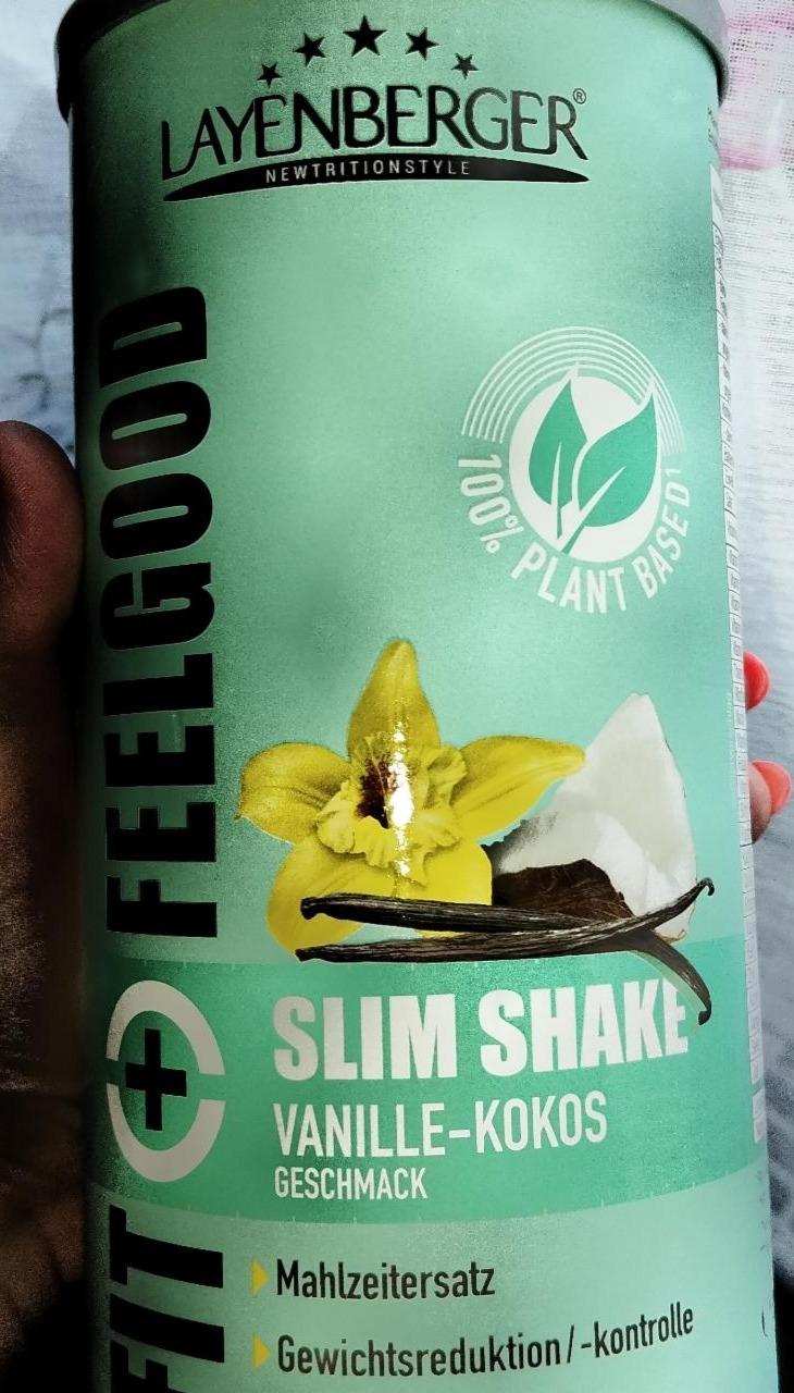 Képek - Fit Feelgood Slim shake Vanille-Kokos geschmack Layenberger