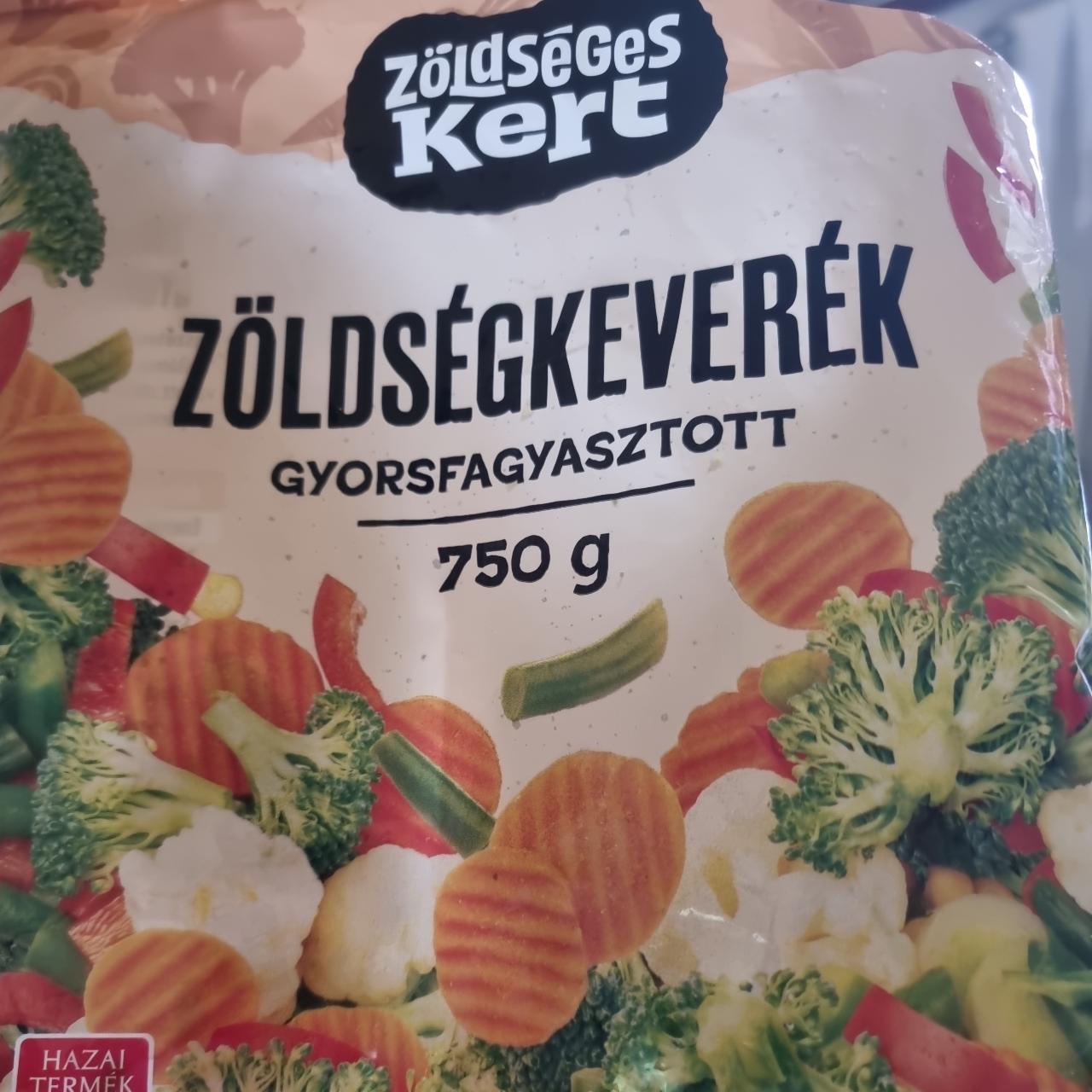 Képek - Zöldségkeverék gyorsfagyasztott Zöldséges kert