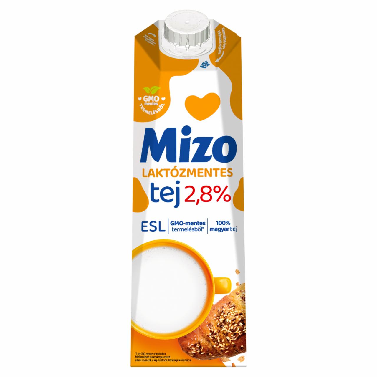 Képek - Laktózmentes tej 2.8% Mizo