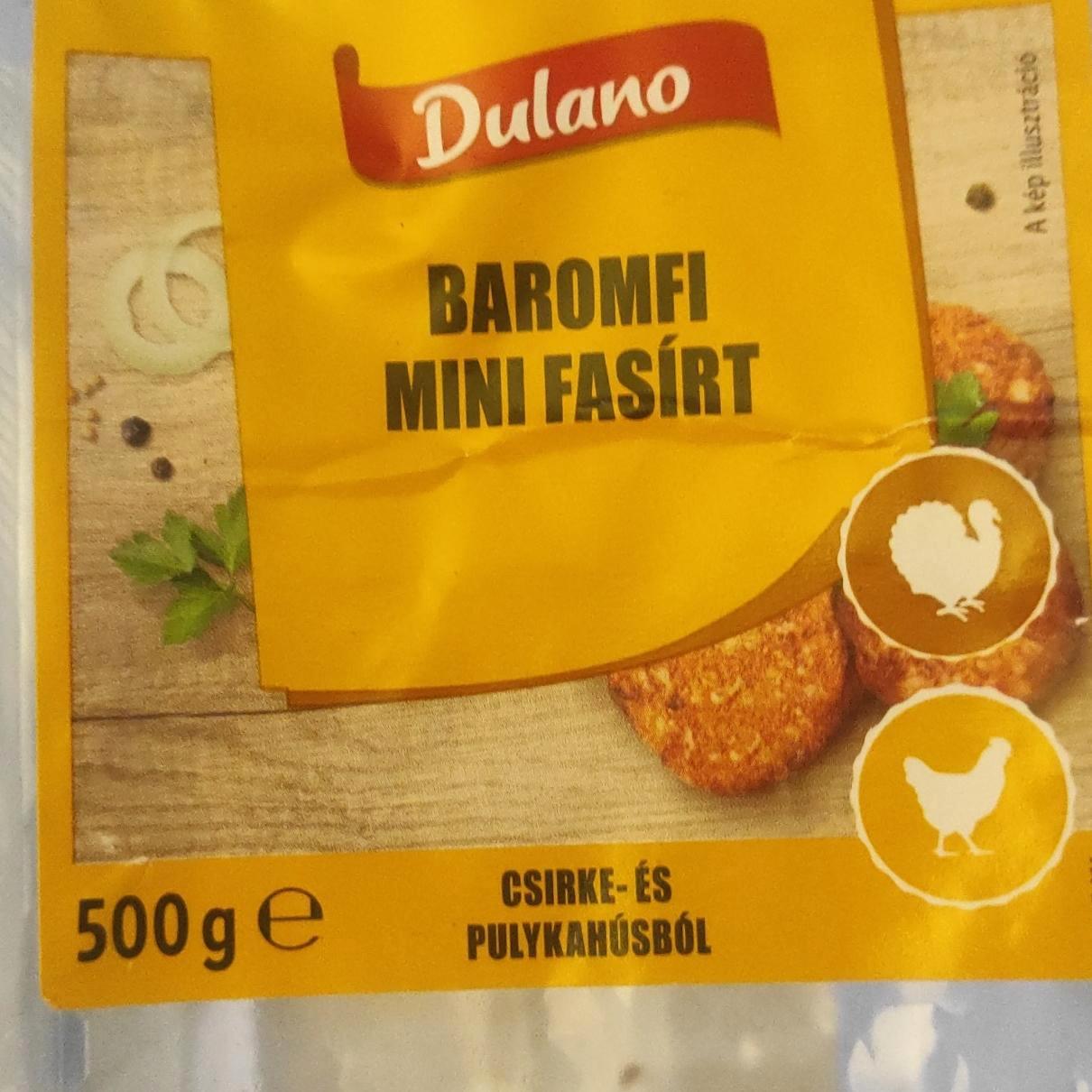 Képek - Baromfi mini fasírt Dulano