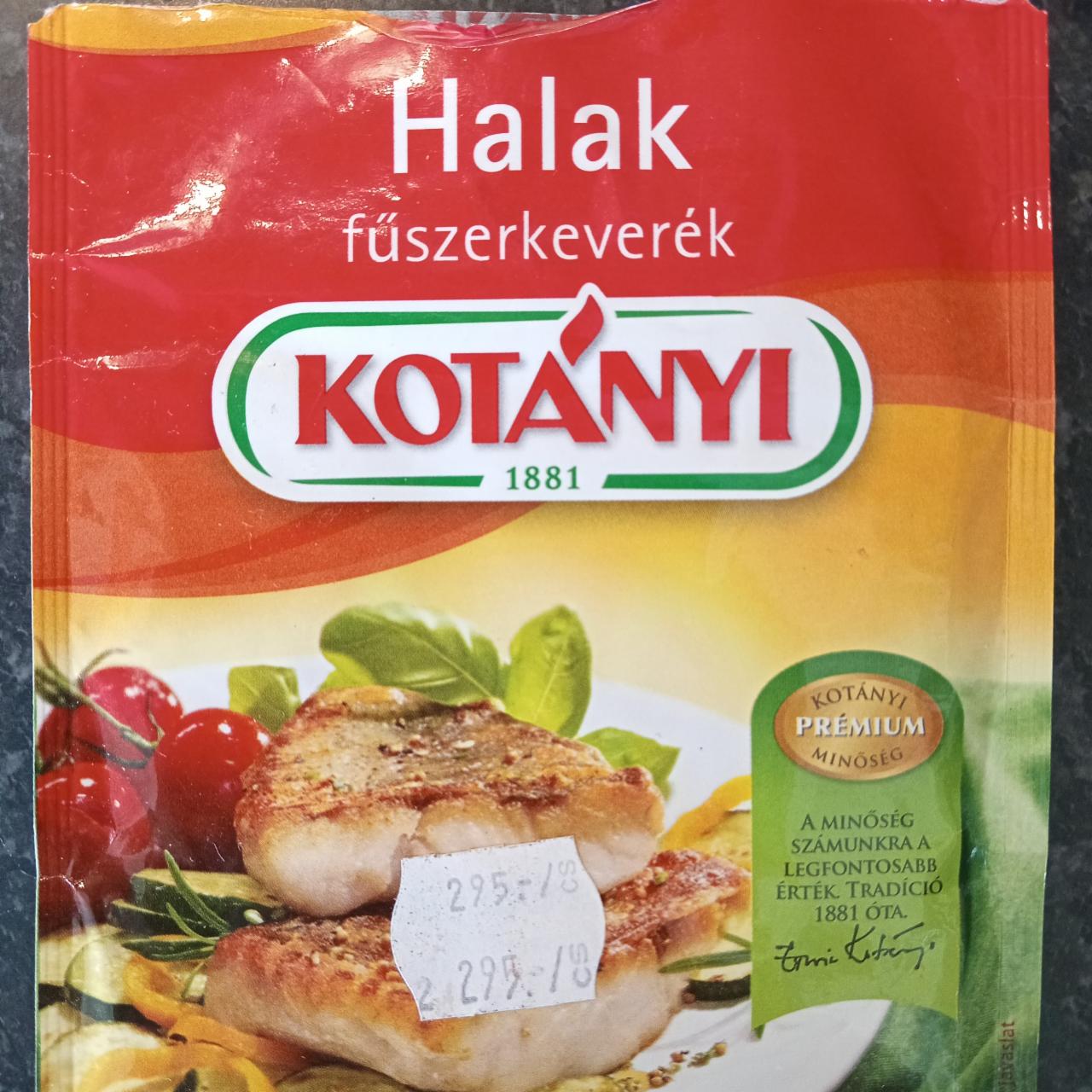 Képek - Halak Fűszerkeverék Kotányi