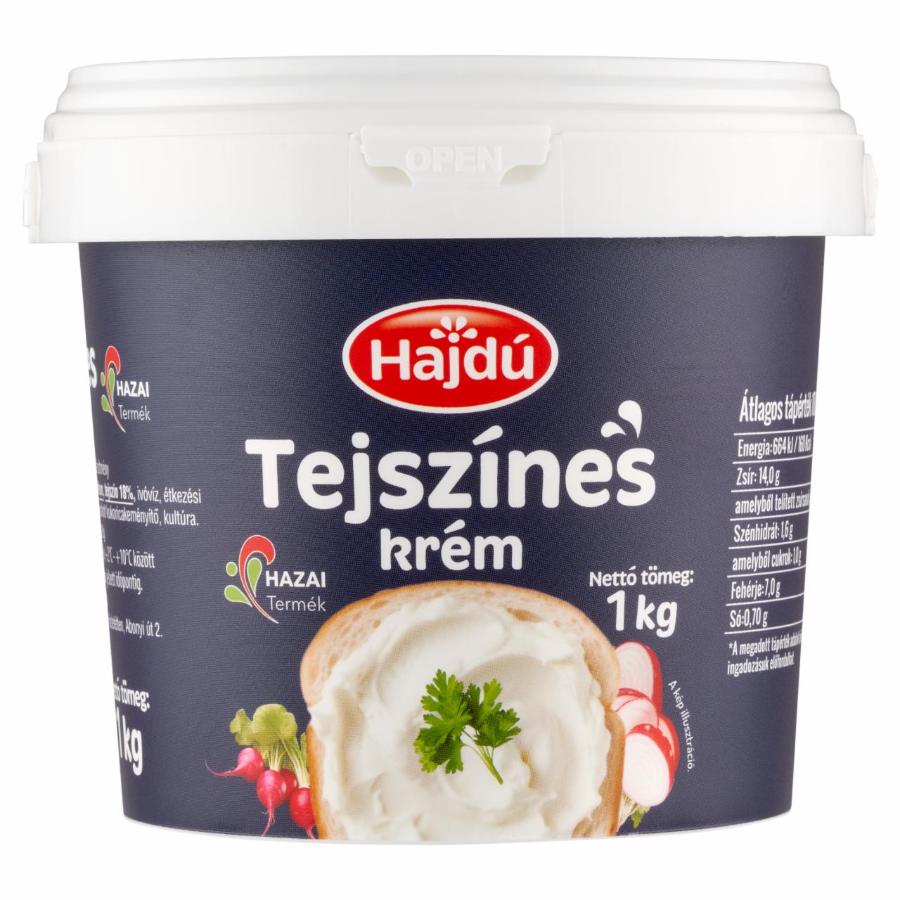 Képek - Hajdú tejszínes krém 1 kg