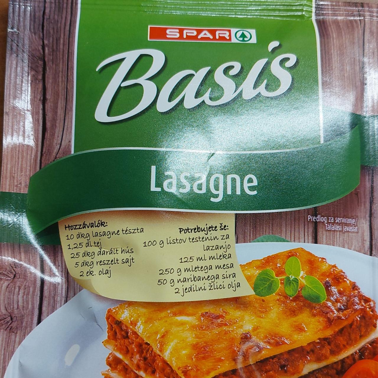 Képek - Spar basis lasagne alap