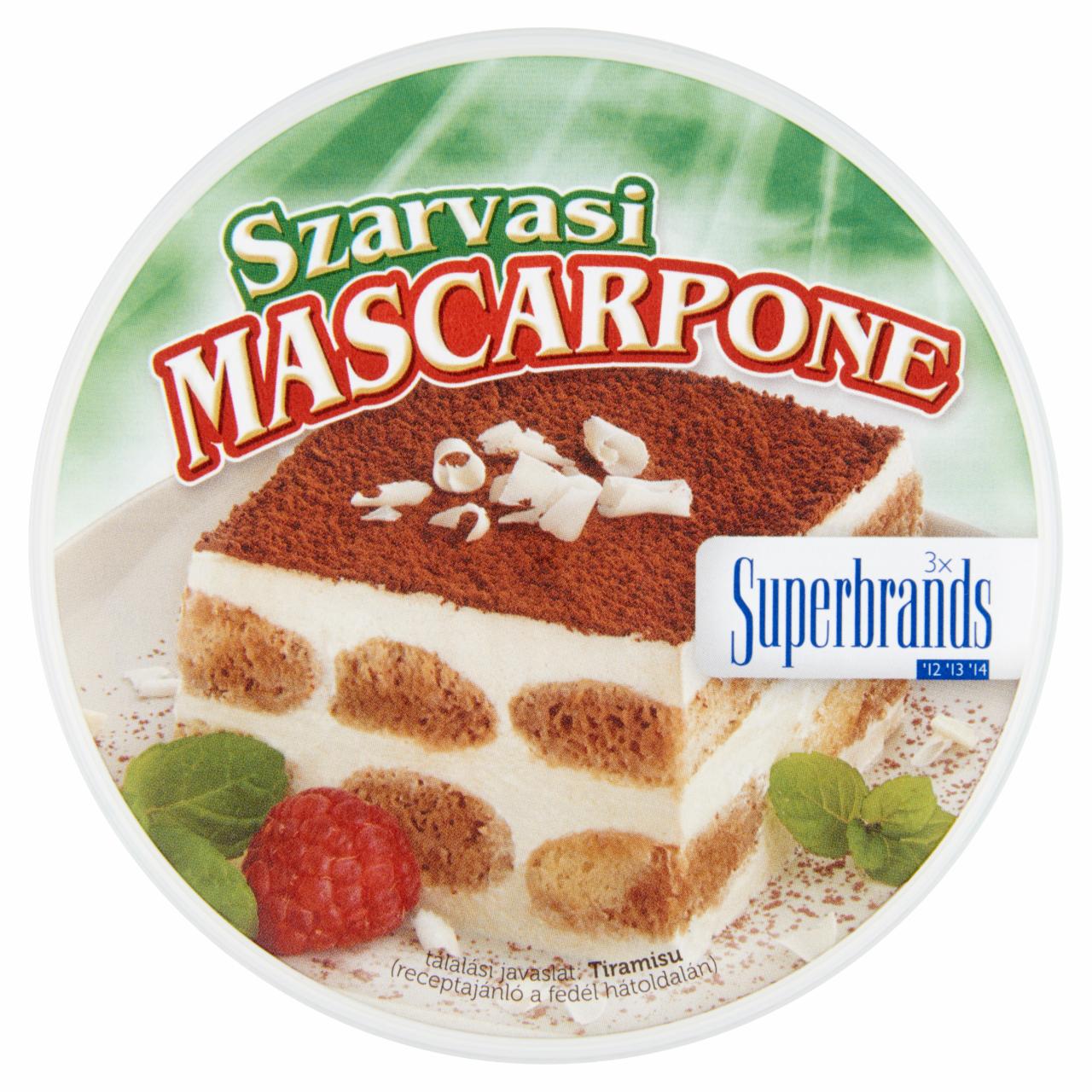 Képek - Szarvasi mascarpone krémsajt 250 g