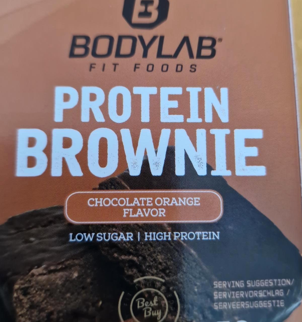 Képek - Protein brownie Chocolate orange flavor Bodylab