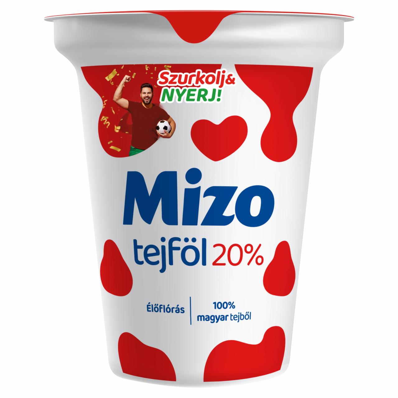 Képek - Tejföl 20 % Mizo