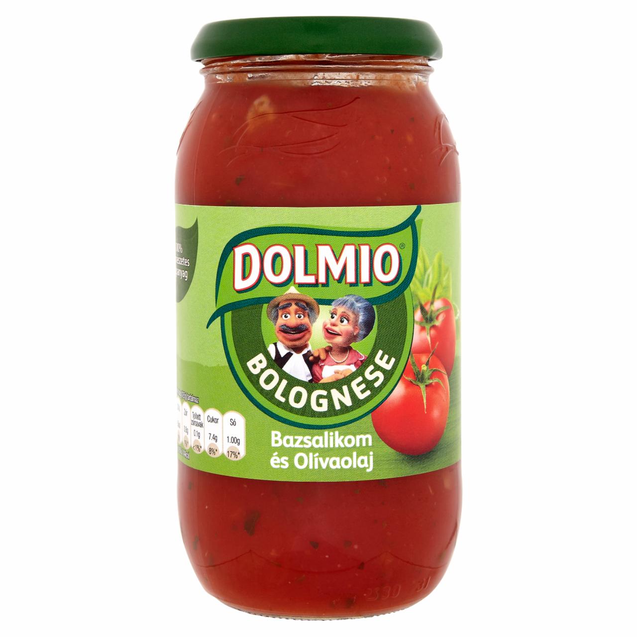 Képek - Dolmio Bolognese bolognai alap bazsalikommal és olívaolajjal 500 g