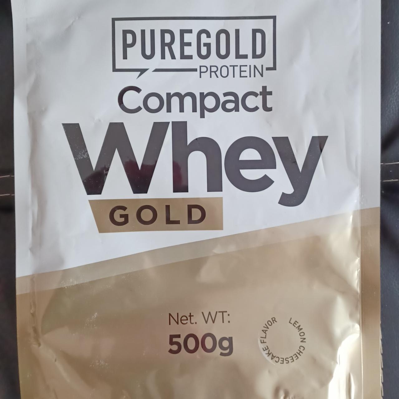 Képek - Compact Whey Gold Lemon Cheesecake PureGold