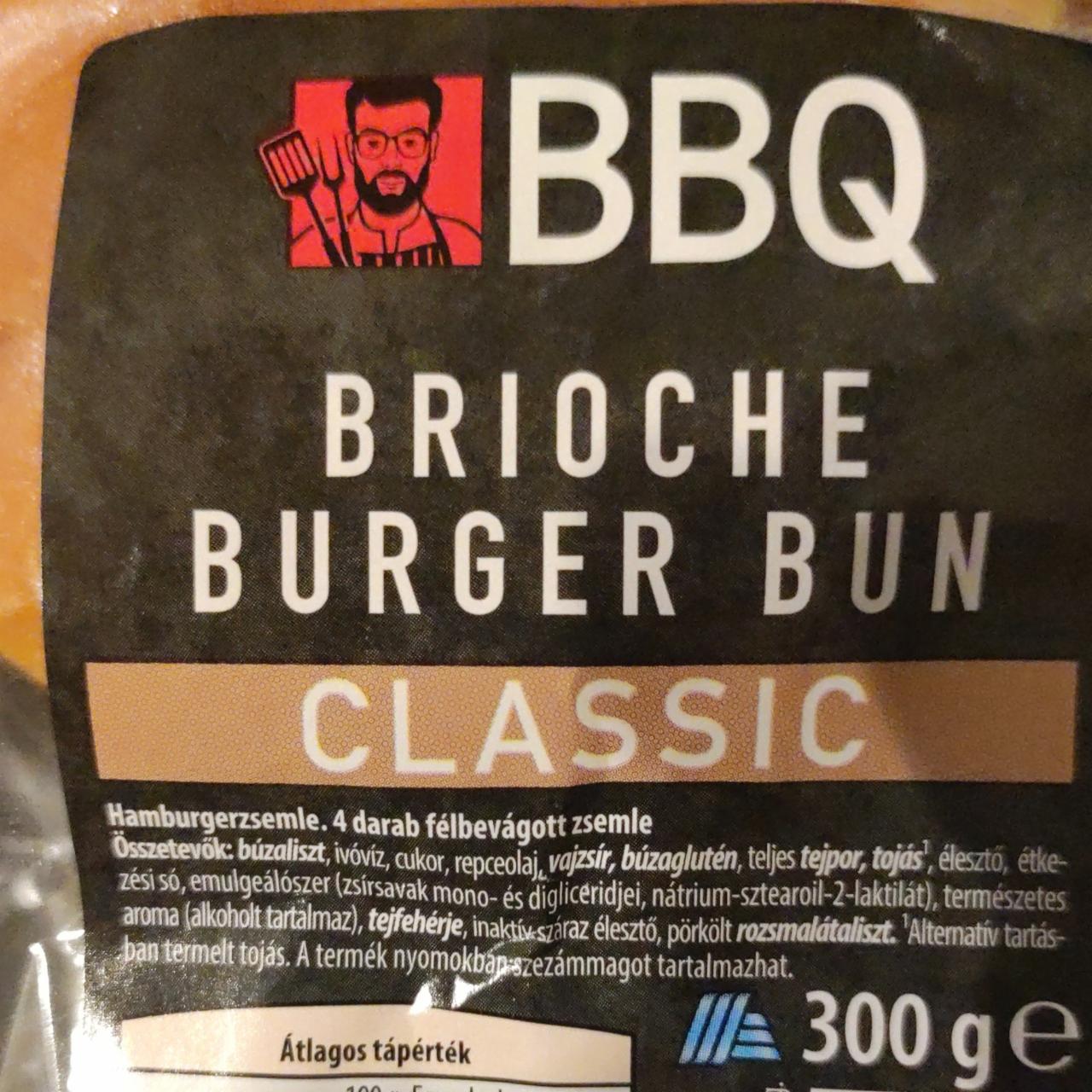 Képek - Brioche burger bun classic BBQ