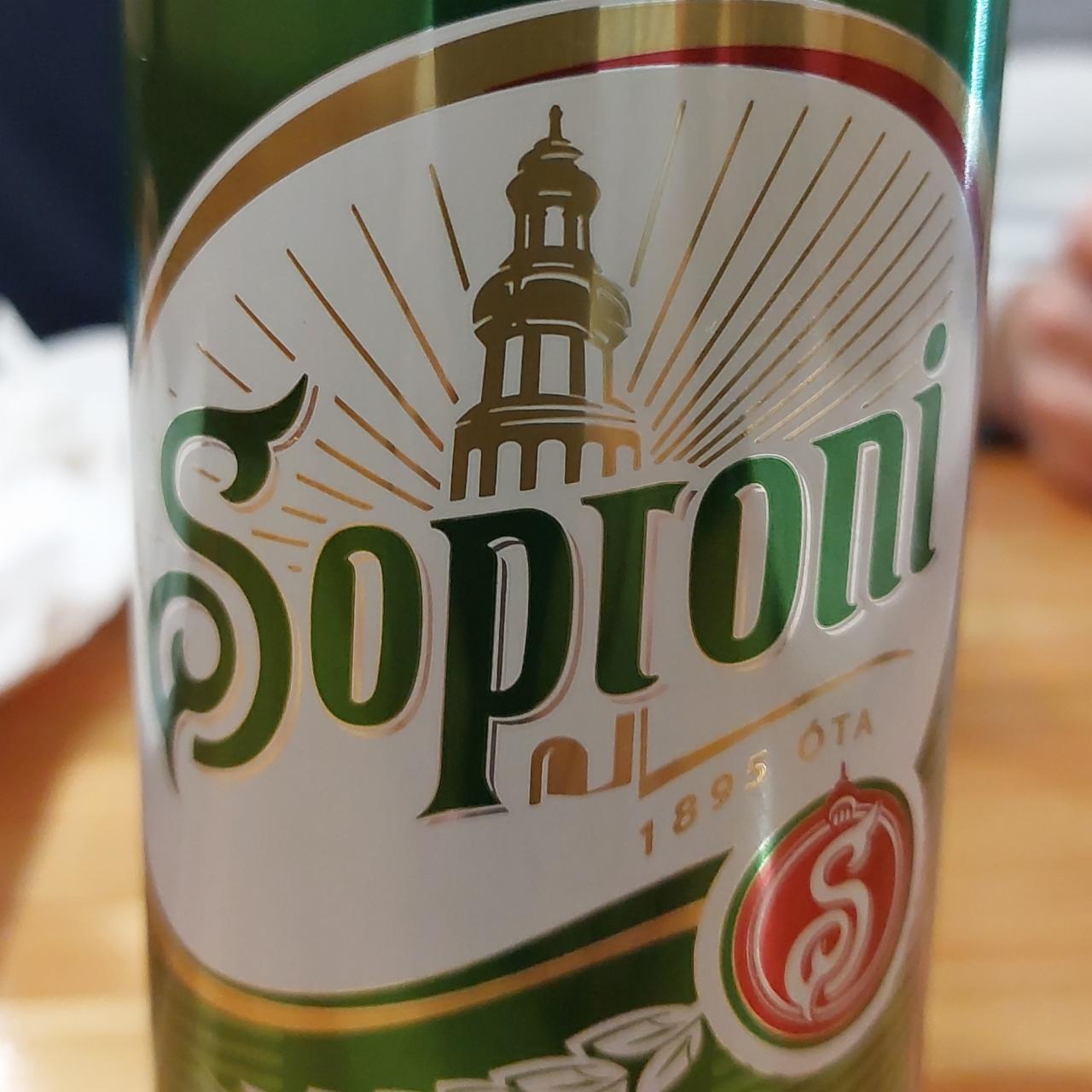 Képek - Soproni Klasszikus világos sör 4,5% 500 ml