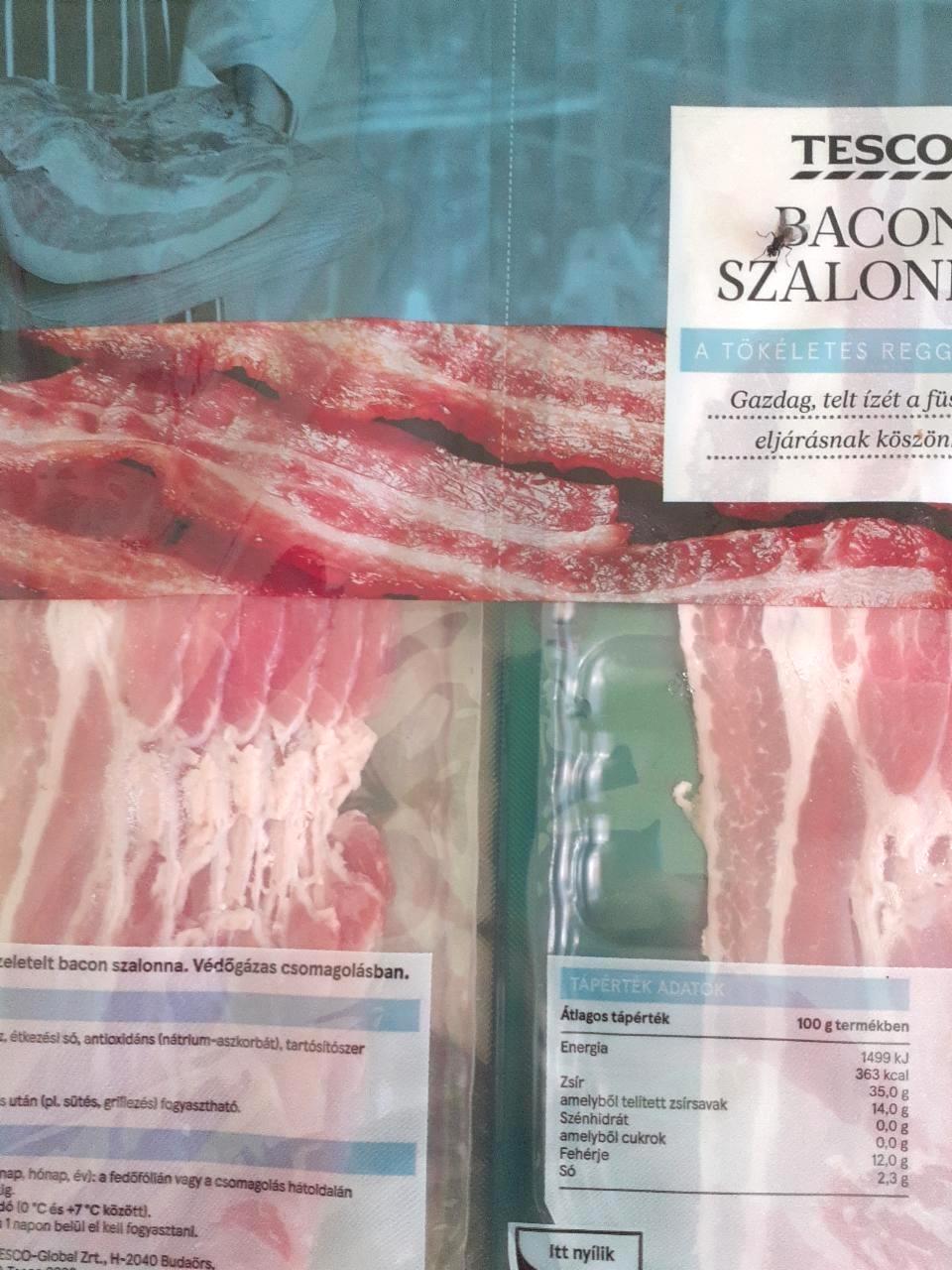 Képek - Bacon szalonna Tesco