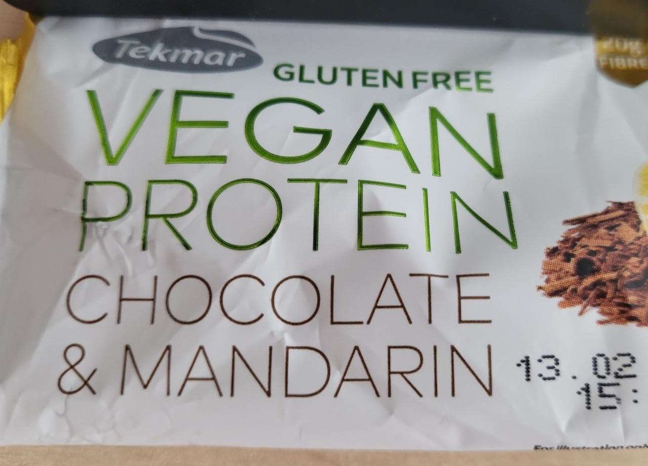 Képek - Vegan protein Chocolate & Mandarin Tekmar