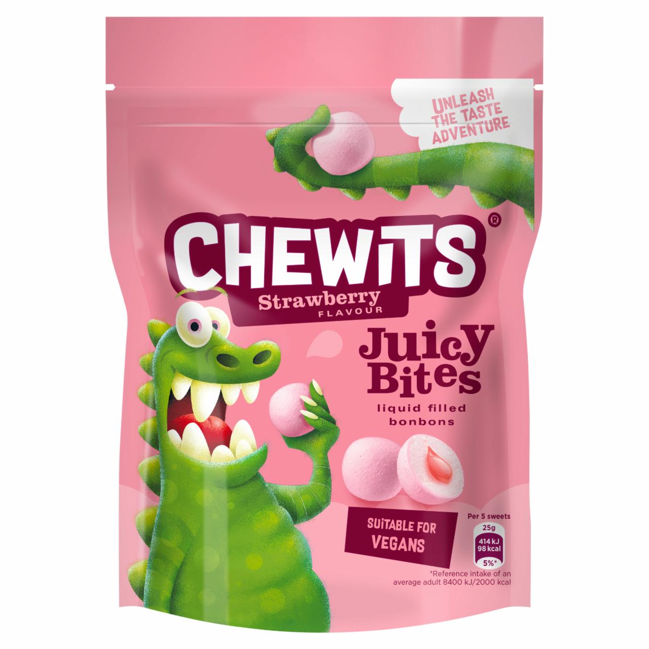 Képek - Chewits Strawberry olvadó rágó 115 g