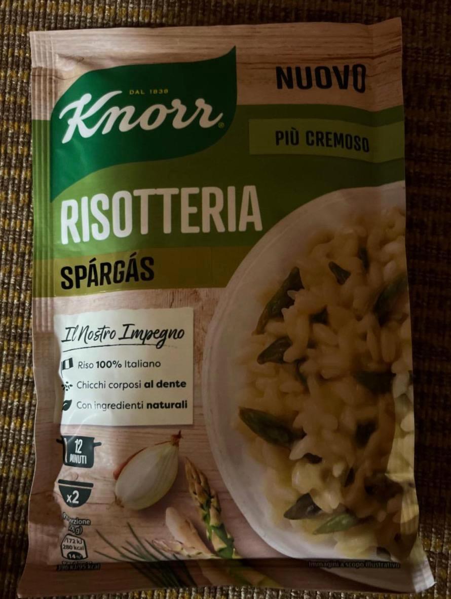 Képek - Risotteria rizottó spárgás szósszal Knorr